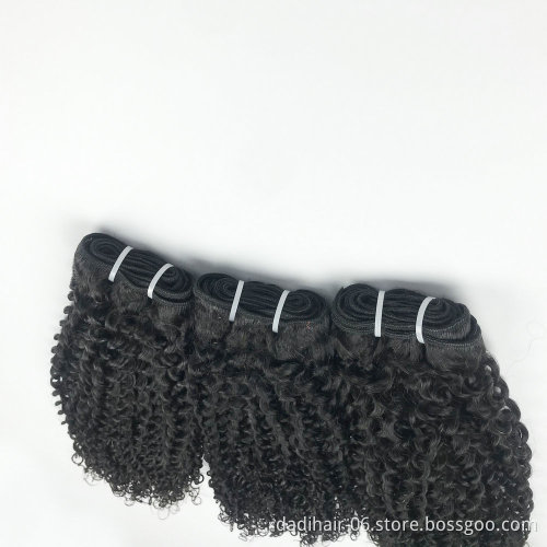 Kinky Curly human Hair Extensions best ratio brazilian hair
